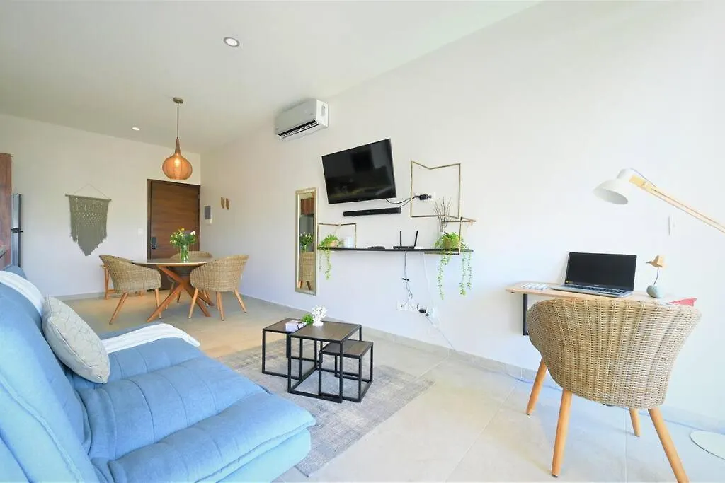 Dk39 Vpn Access *Stunning Tulum Sunset *Pool *Gym *Yoga Apartment Mexico