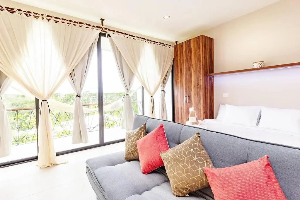 Dk39 Vpn Access *Stunning Tulum Sunset *Pool *Gym *Yoga Apartment