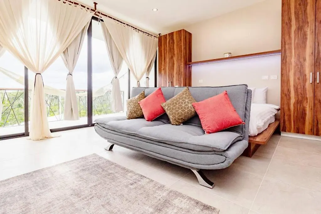 Apartmán Dk39 Vpn Access *Stunning Tulum Sunset *Pool *Gym *Yoga 0*,