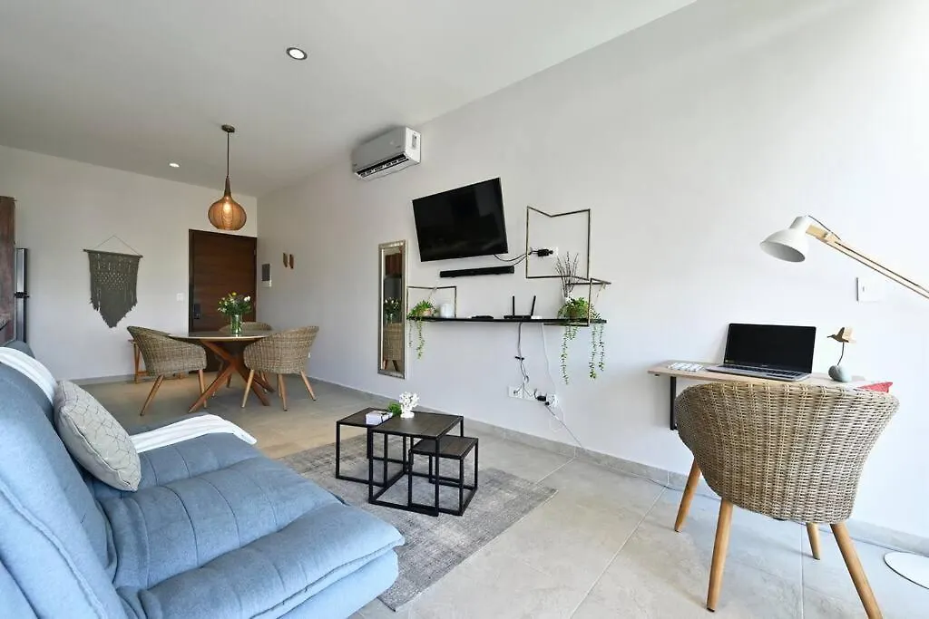Apartmán Dk39 Vpn Access *Stunning Tulum Sunset *Pool *Gym *Yoga Mexiko