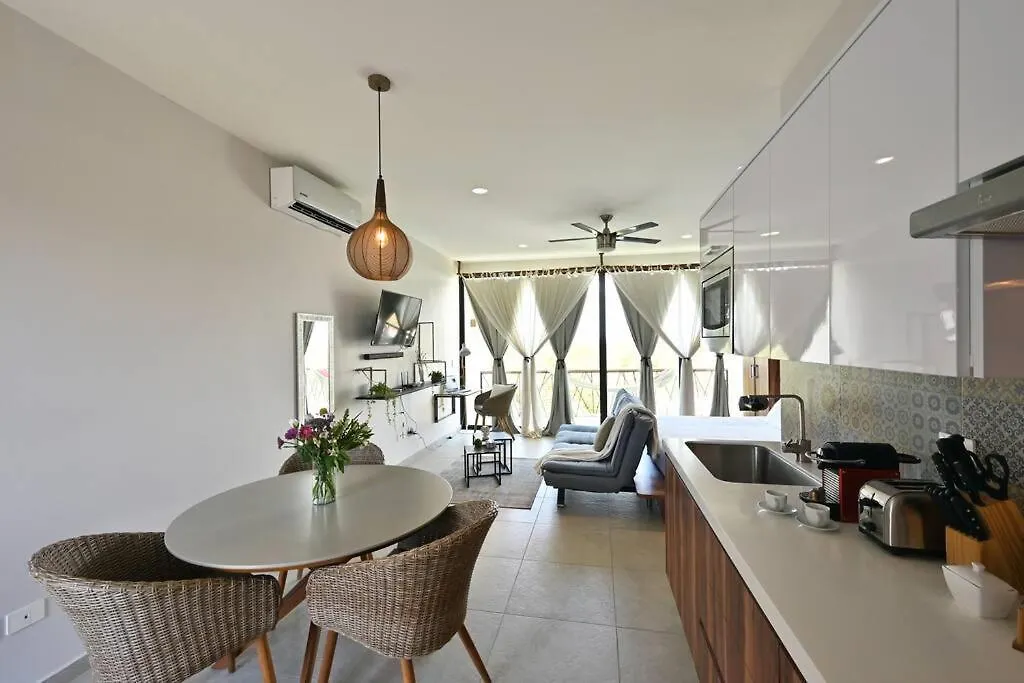 Apartmán Dk39 Vpn Access *Stunning Tulum Sunset *Pool *Gym *Yoga Mexiko