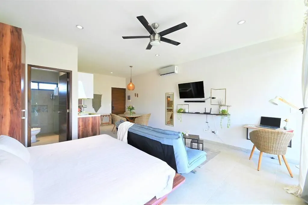 Apartmán Dk39 Vpn Access *Stunning Tulum Sunset *Pool *Gym *Yoga Mexiko