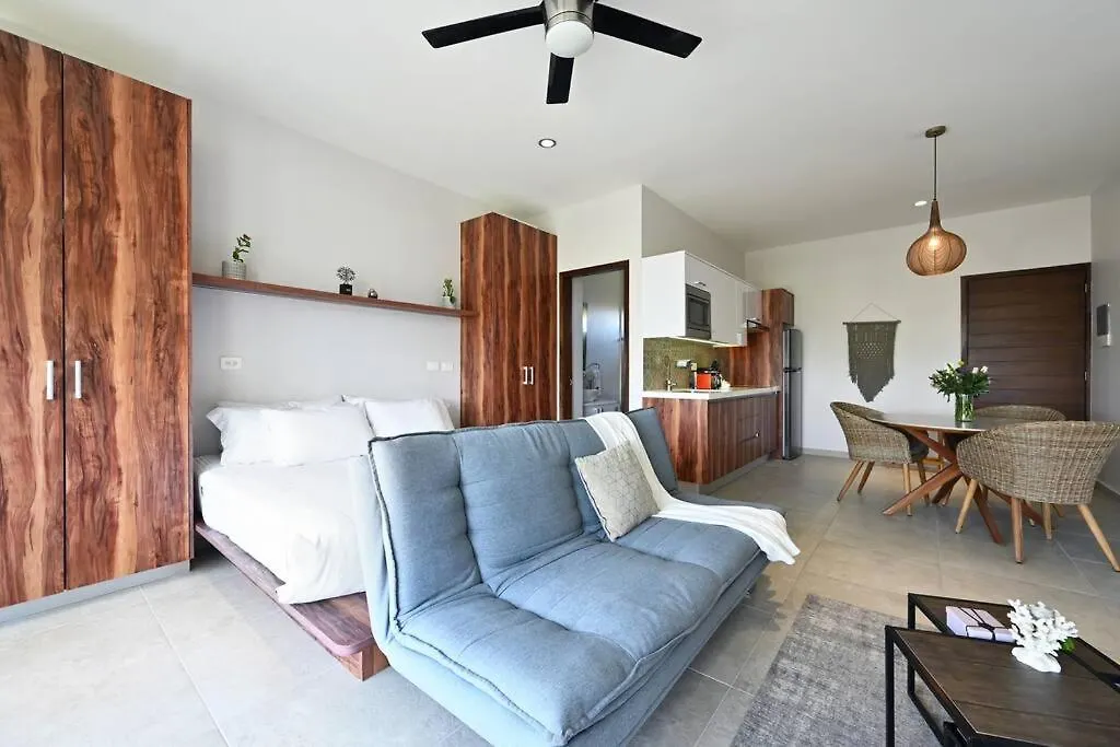 Apartmán Dk39 Vpn Access *Stunning Tulum Sunset *Pool *Gym *Yoga 0*,  Mexiko